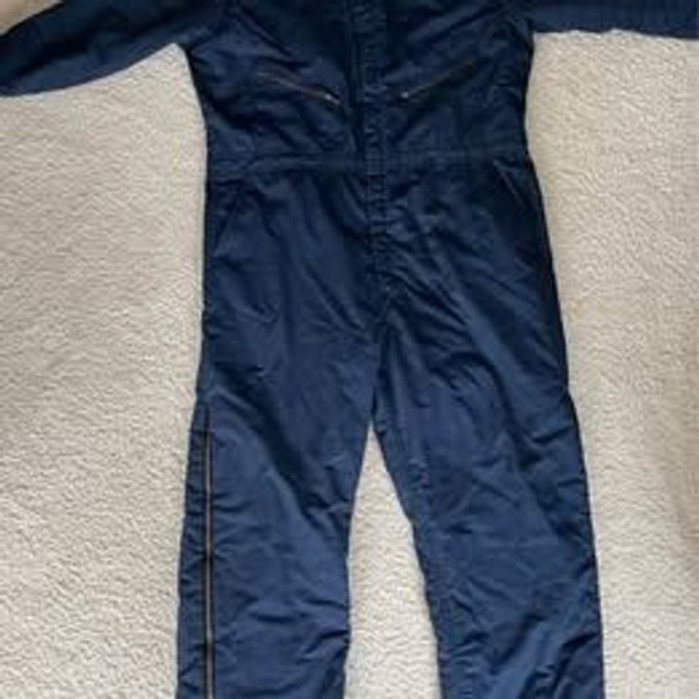 Vintage Wrangler Big Ben Quilted Insulated Outdoor Work Coveralls Men XL